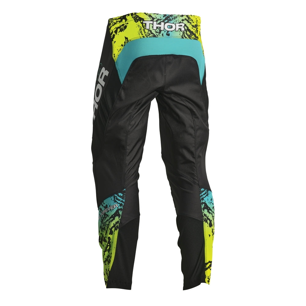 Pants S23 Thor Mx Sector Youth Atlas Black/Teal 28
