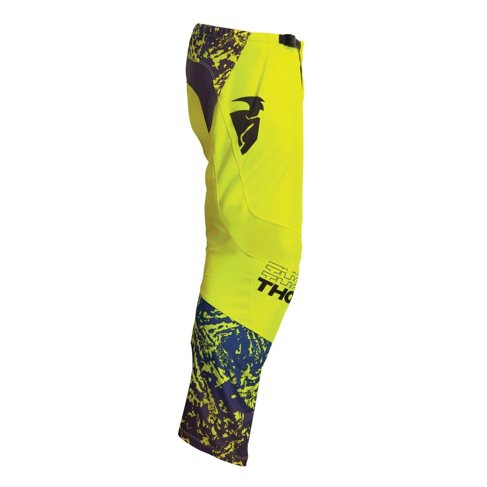 Pants S23 Thor Mx Sector Youth Atlas Acid/Blue 22