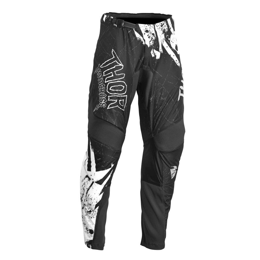 Pants S23 Thor Mx Sector Youth Gnar Black/White 24
