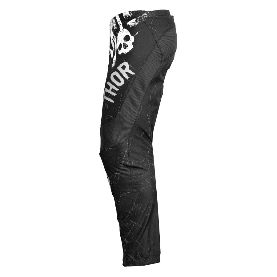 Pants S23 Thor Mx Sector Youth Gnar Black/White 24