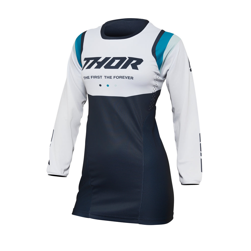 Jersey S23 Thor Mx Pulse Women Rev Midnight/White Size Medium