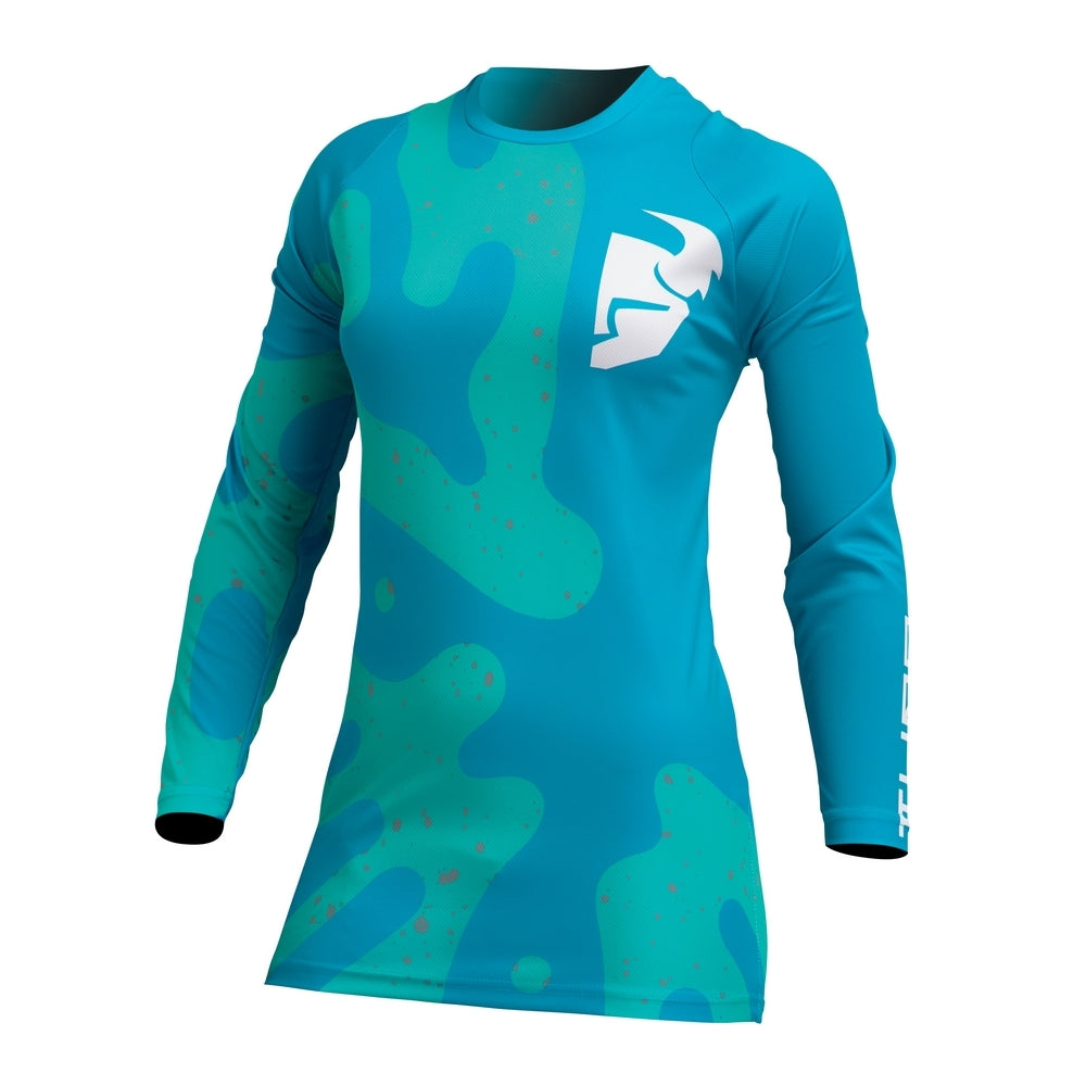 Jersey S23 Thor Mx Sector Women Disguise Teal/Aqua Large