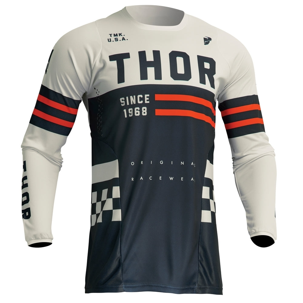 Jersey S23 Thor Mx Pulse Youth Combat Midnight/White Small