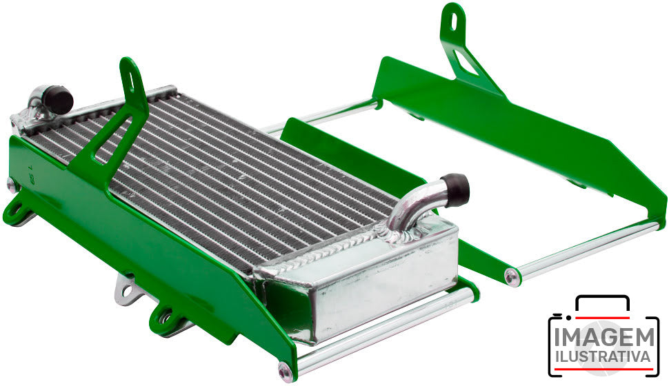 Radiator Brace Crosspro Kawasaki Kx250F 10-16 Green