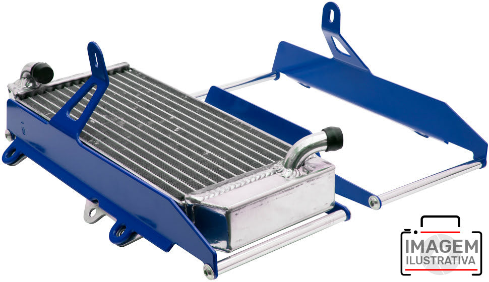 Radiator Brace Crosspro. Blue. Yamaha Yz250F 14-18, Yz450F 14-17, Yz250Fx Yz450Fx 14-18.