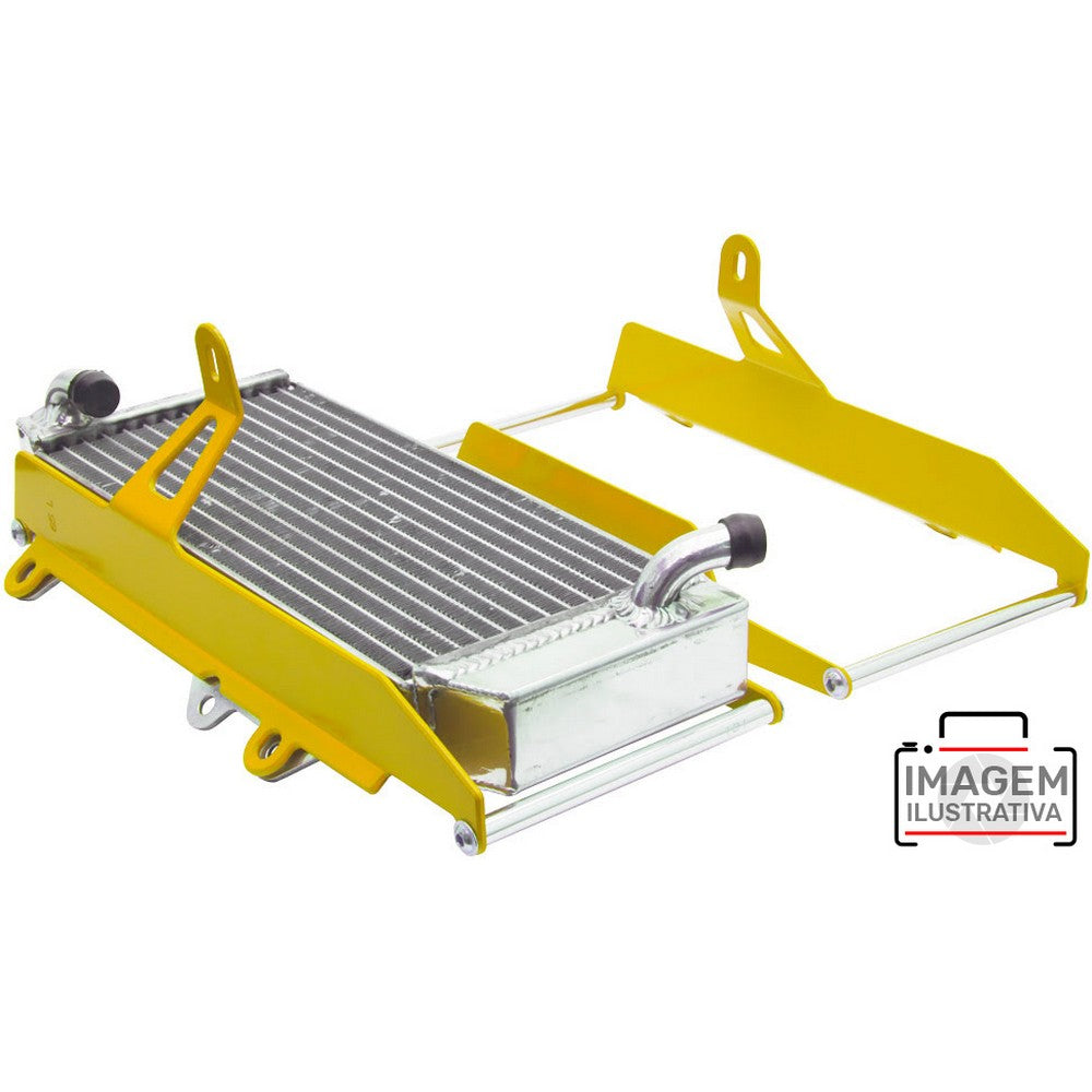 Radiator Brace Crosspro Yellow Suzuki Rmz250 10-18