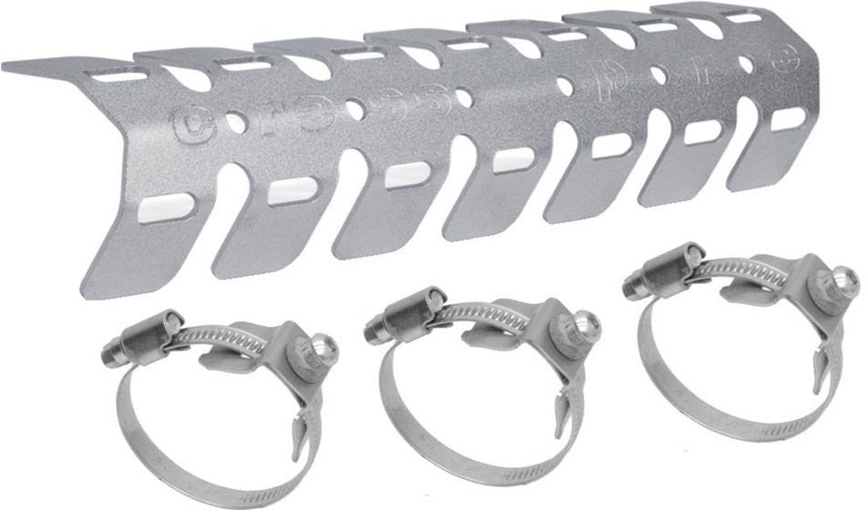Pipe Guard 4T 4 Stroke (Evo) Universal Natural ( Exhaust Mounts Hold Protector Off The Header )