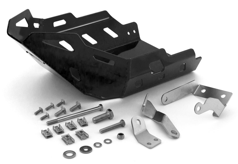 Bash Plate Crosspro 4Mm Aluminium Suzuki Dl650 V Strom 12-16 Black