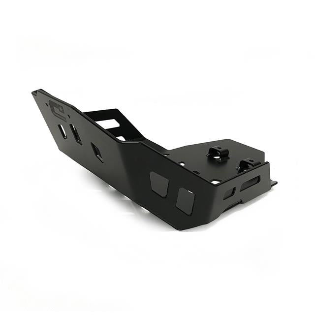 Bash Plate Crosspro 4Mm Aluminium Klr650 08-20 Black
