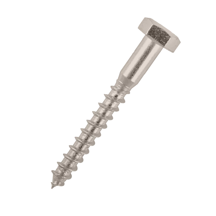 Ecko Coach Screw M12 X 200Mm Stainless (25 Pack)