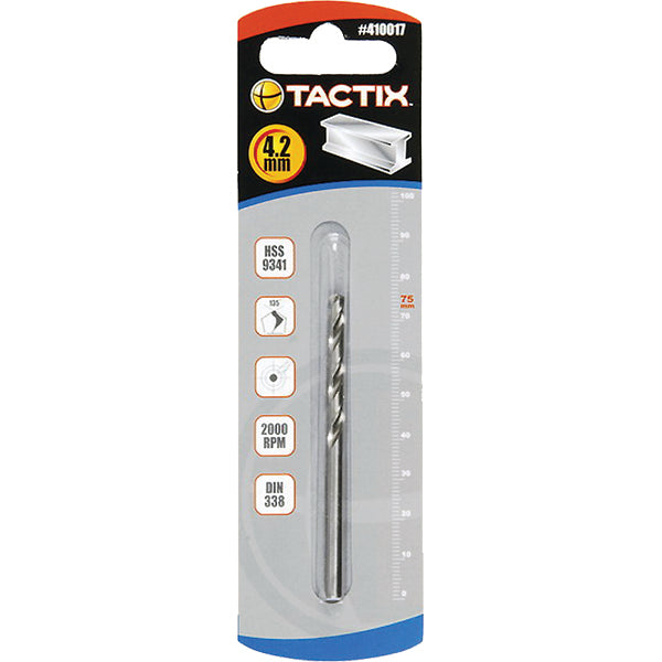 Tactix Hss Twist Drill 4.2Mm