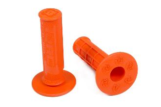 Torc1 Hole Shot Grips Mx Waffle Soft Compound Orange Includes Grip Glue