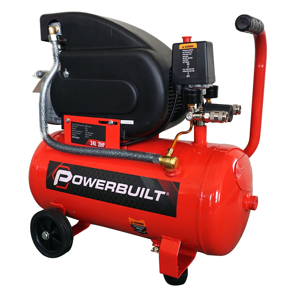 Air Compressor 24L 2Hp Direct Drive