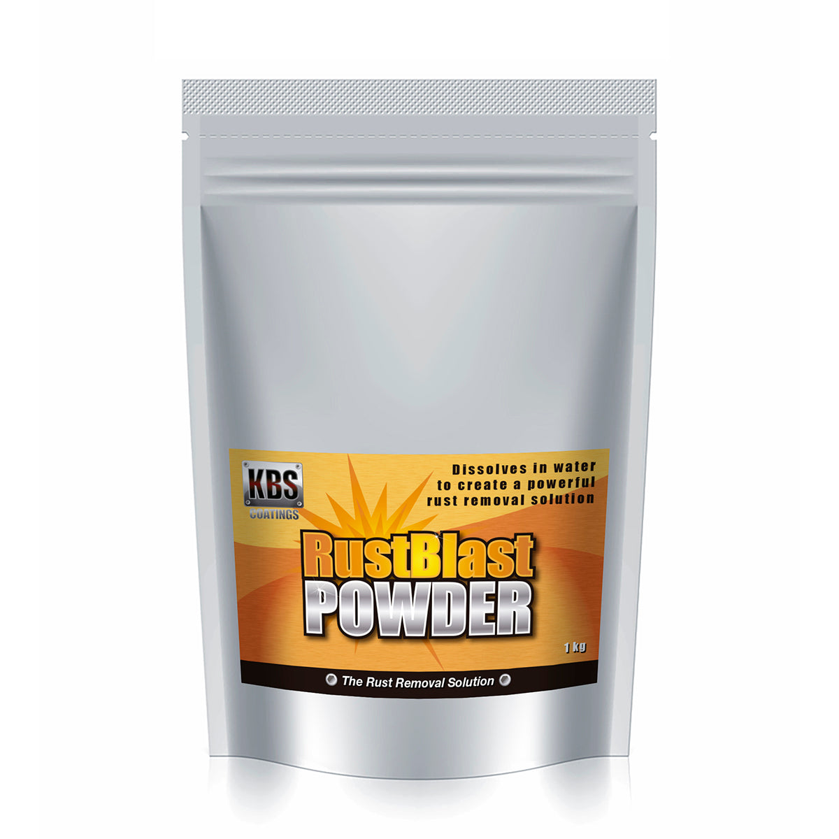 Kbs Rustblast Water Based Rust Remover Powder 1Kg