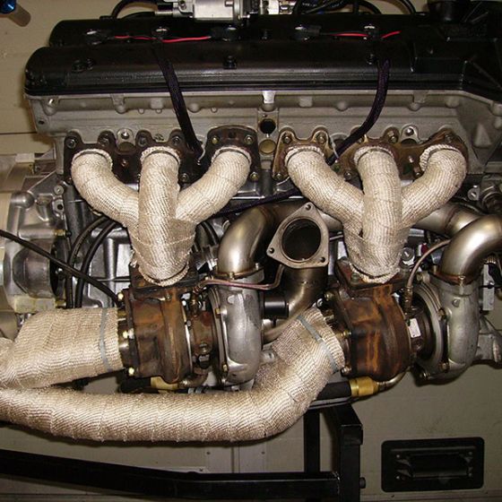Heatshield Header / Exhaust Wrap Inferno 2" X 7M