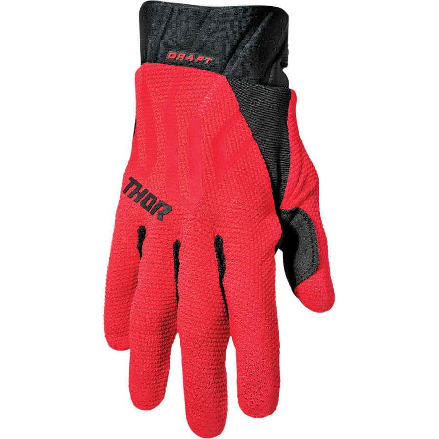 Glove S23 Thor Mx Draft Red/Black Xs