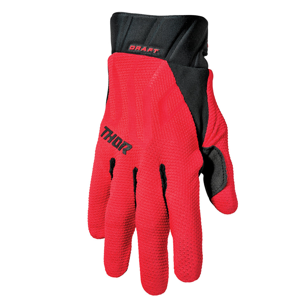 Glove S23 Thor Mx Draft Red/Black Medium ##