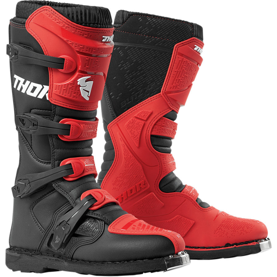 Motorcross Boots Thor Mx Blitz Xp Mens Red/Black Size 11