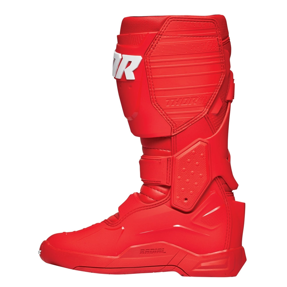 Motorcross Boots Thor Mx Radial Mens Red Size 10
