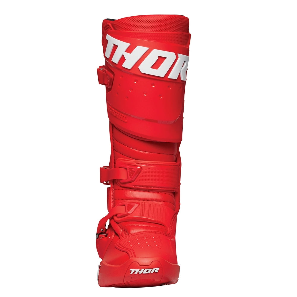 Motorcross Boots Thor Mx Radial Mens Red Size 12