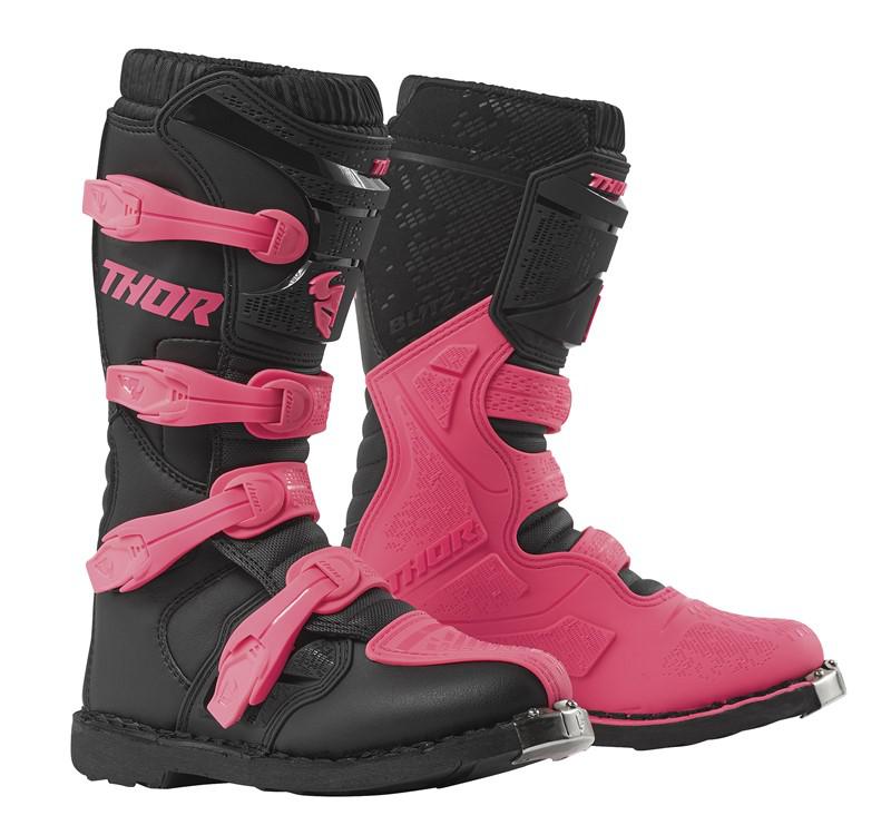 Thor Mx Buckle Boot Thor S19W Blitz Xp Womans Pink