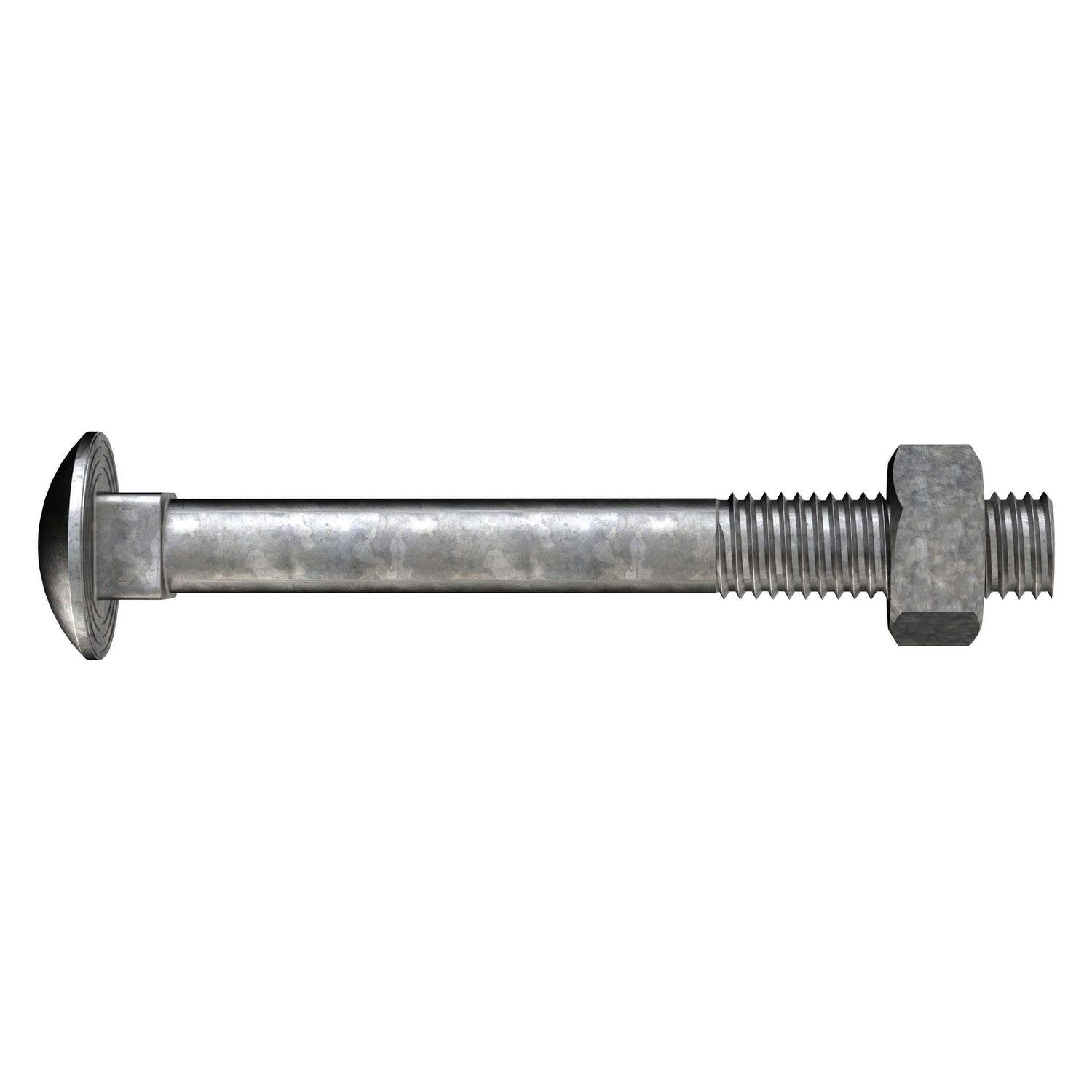 Bremick Coach Bolt & Nut M12 X 350Mm Galvanised