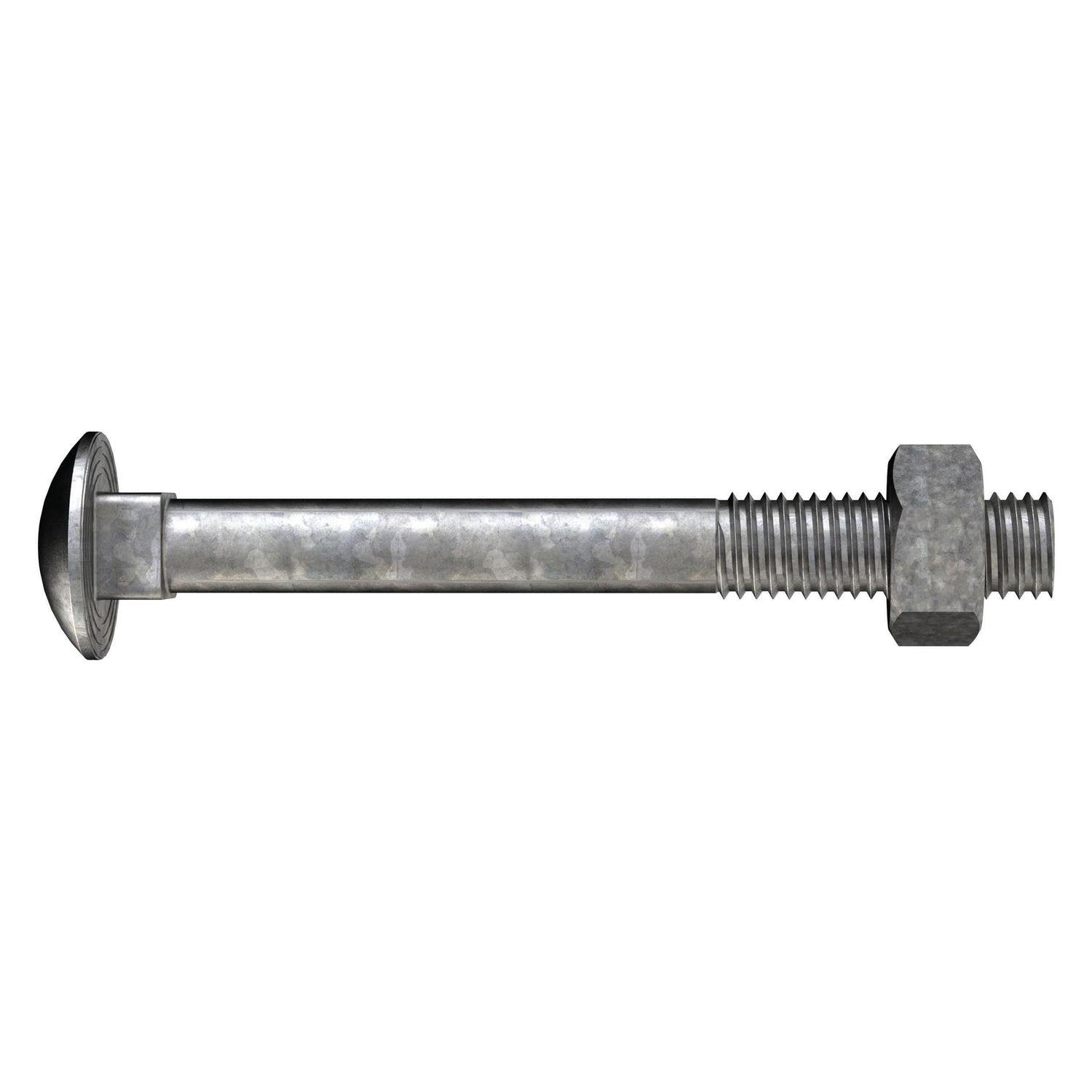 Bremick Coach Bolts M16 X 220Mm Galvanised (25 Pack)