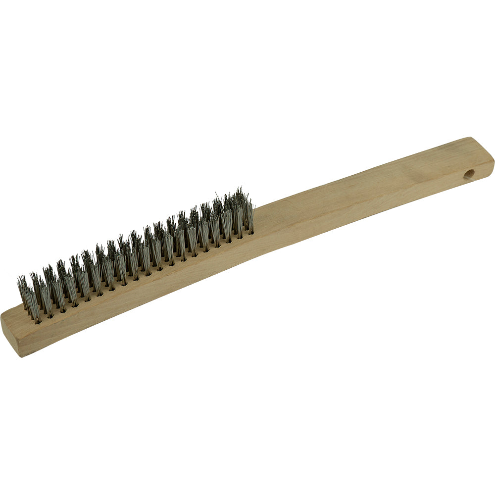 Itm Stainless Steel Wire Brush 353Mm - 4 Row