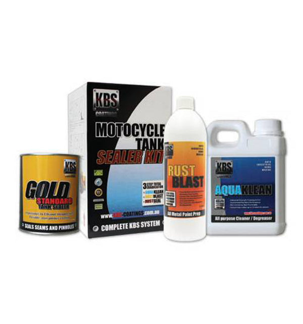 Kbs Fuel Tank Sealer Kit Regular Motorcycle Up To 20L Tank