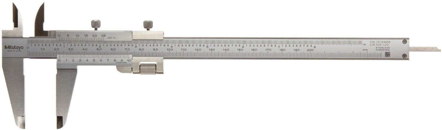 Mitutoyo Vernier 11"/280Mm X .001"/0.02Mm Fine Adjustment Model