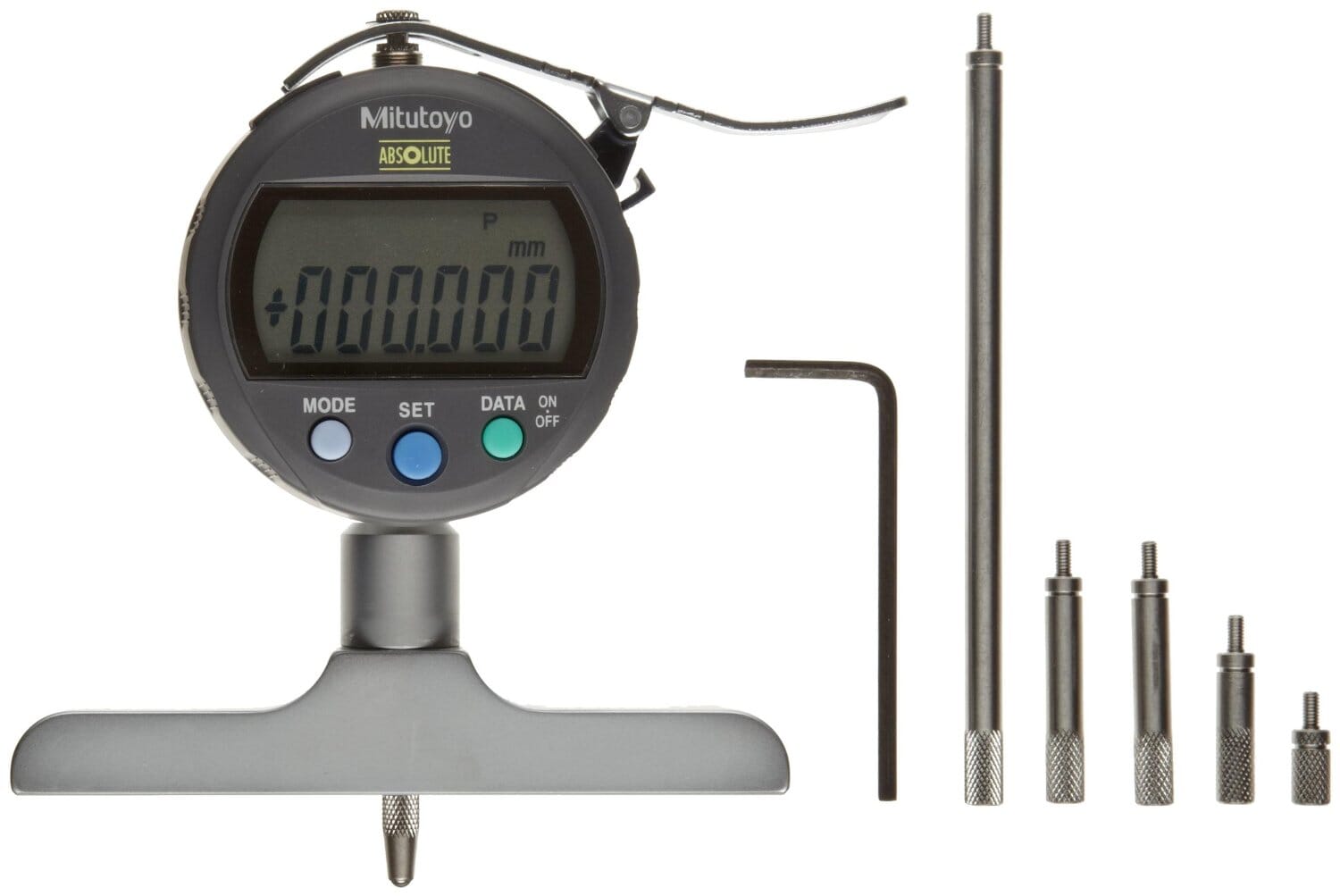 Mitutoyo Digimatic Depth Gauge 0 - 200Mm X 0.01Mm