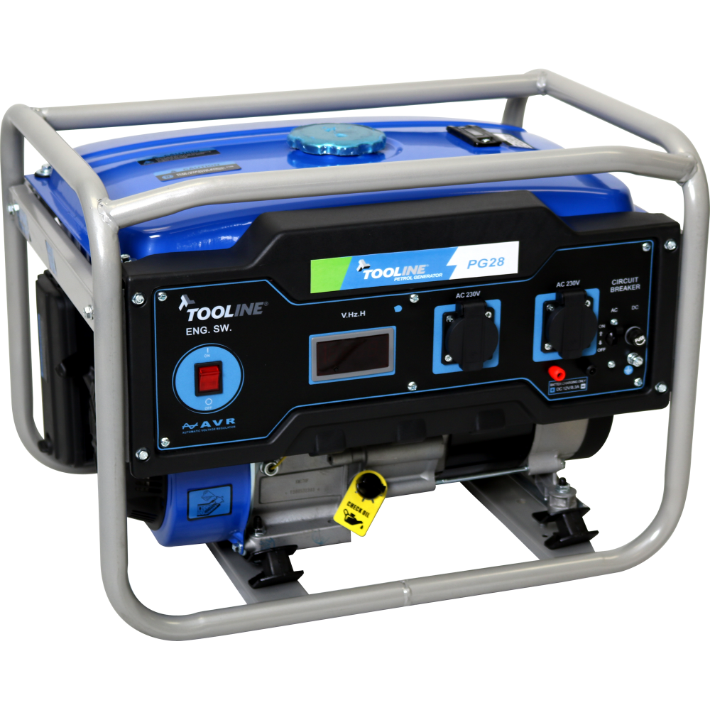 Tooline Pg28 2.8Kw Petrol Generator