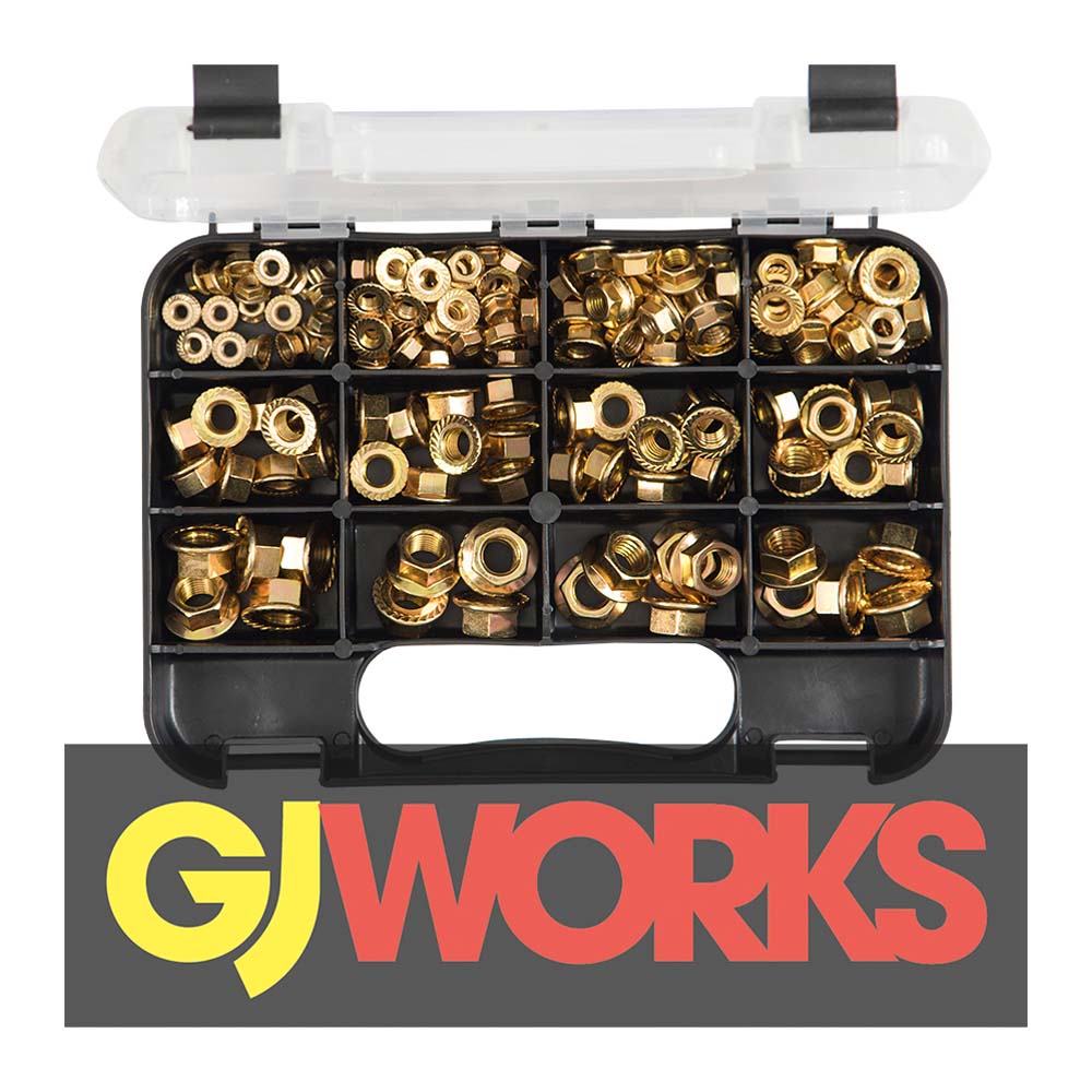 Champion Gj Grab Kit 160Pc Metric Flange Nuts
