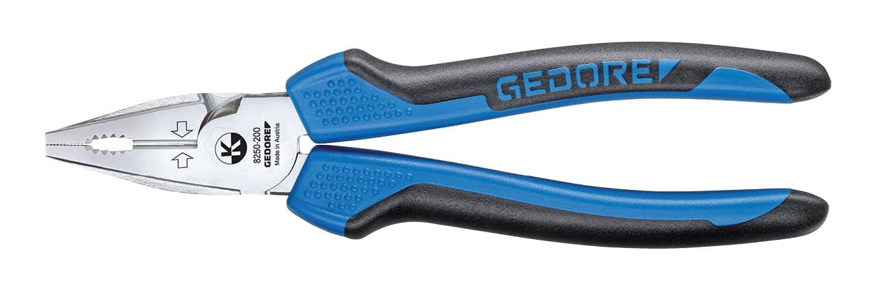 Gedore 8250 - 200Jc Combination Pliers (Heavy Duty)