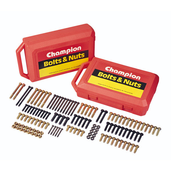 Champion 600Pc Case Of Bolt Set Screw & Nut Gr8.8 - Metric