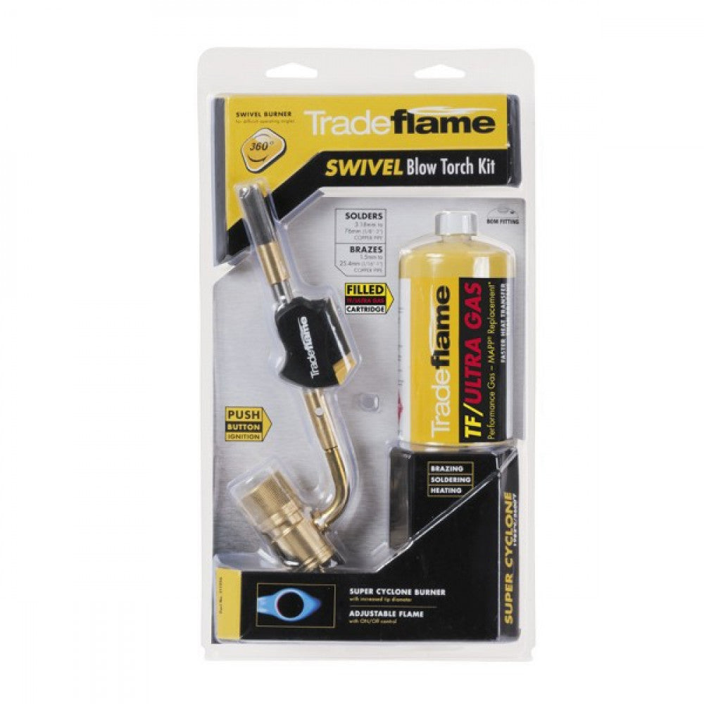Tradeflame Swivel Blow Torch Kit
