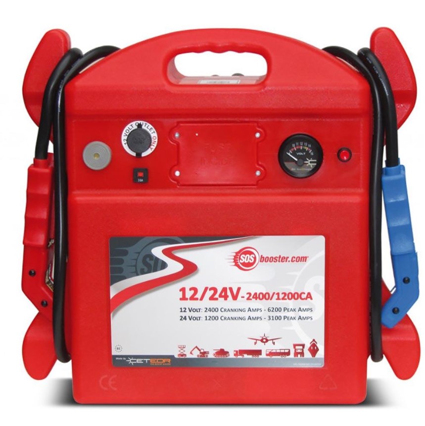 Schumacher Sos 12/24V-2400/1200Ca