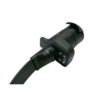KT 1.5M Pre-Wired Led 7-Pin Large Round Trailer Socket