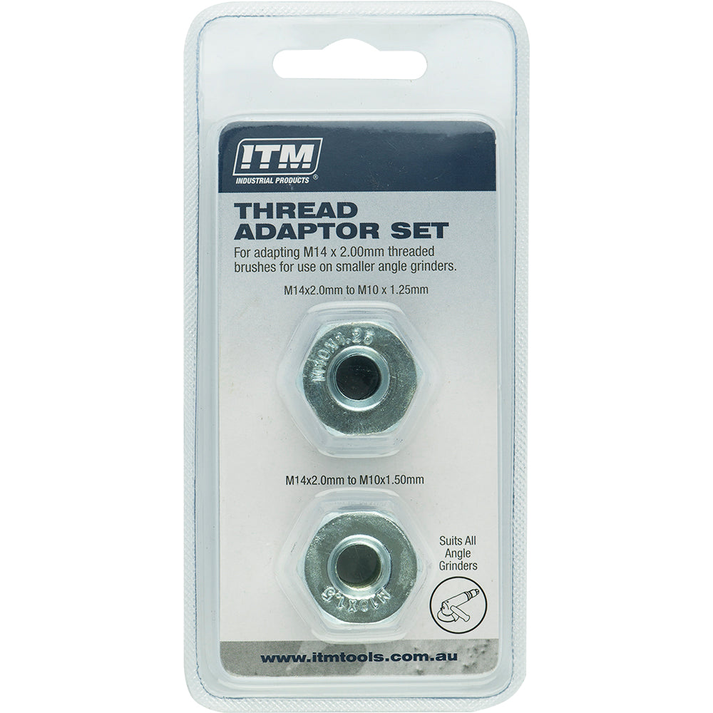Itm Arbor Thread Adaptors - 2Pk