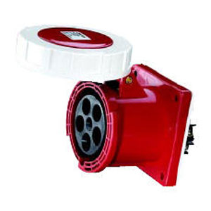 63A 5Pin 3Pne Ip67 Ind. Str. Skt Panel Mnt 415V