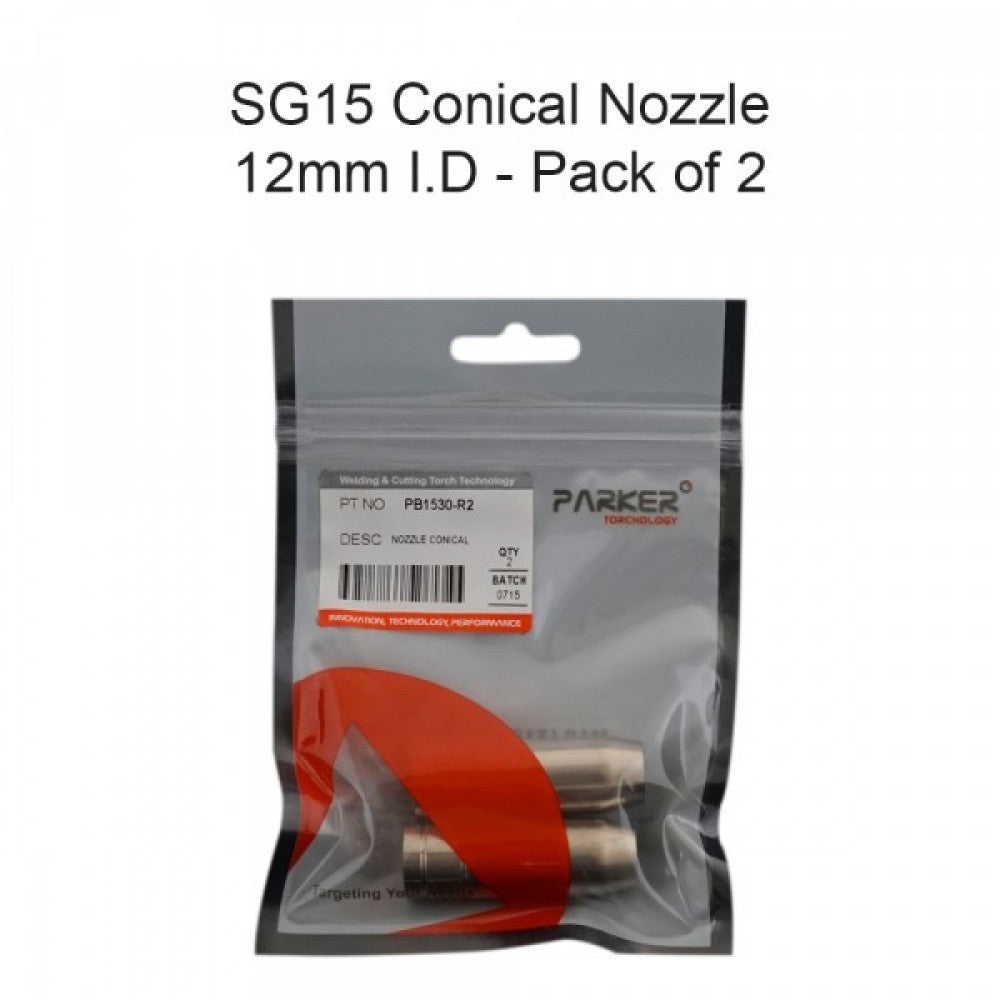 Parker Sg15 Nozzle Conical Pack Of 2
