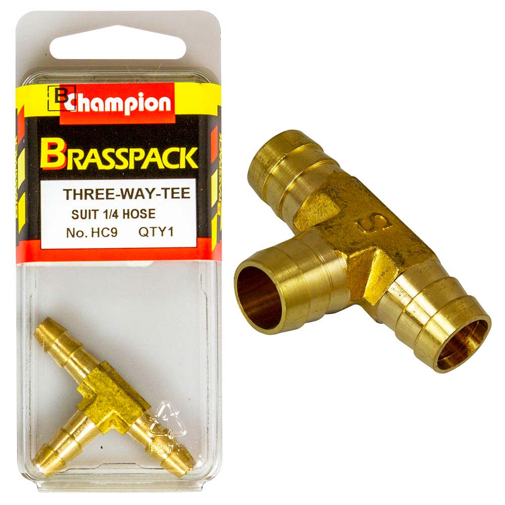 Champion Brass 1/4In T Joiner