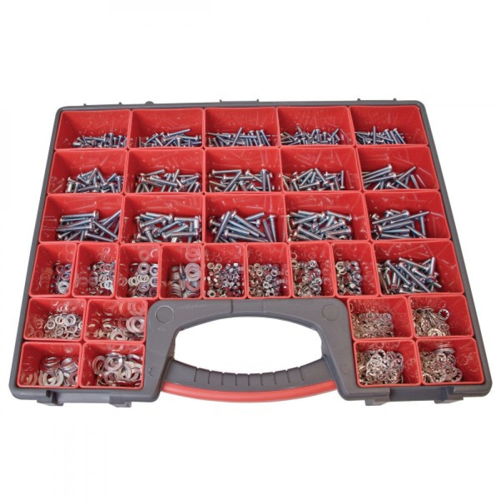 Jamec Pem 2825 Pce Machine Screws, Nuts & Washers Master Kit
