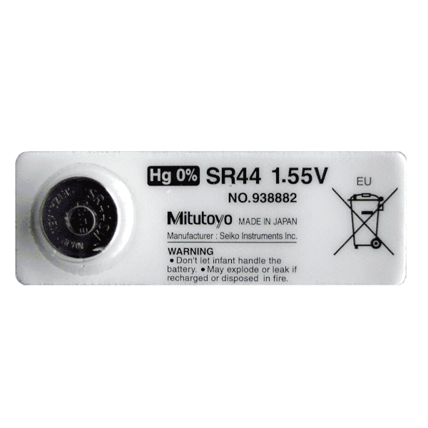 Mitutoyo Sr44 Battery