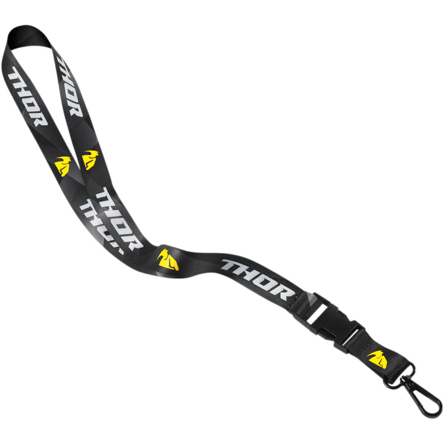 Lanyard Thor Black / Yellow