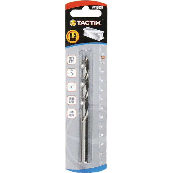 Tactix Hss Twist Drill 8.5Mm