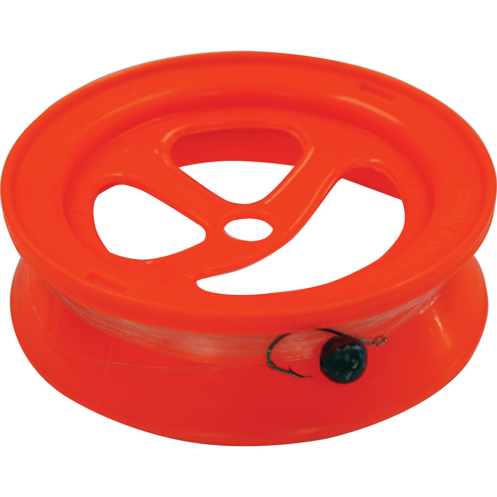 Tacklepro 6In Hand Caster 100 Metre - Hi-Vis Orange