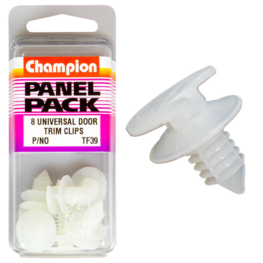 Champion Universal Door Trim Bush White 10Mm