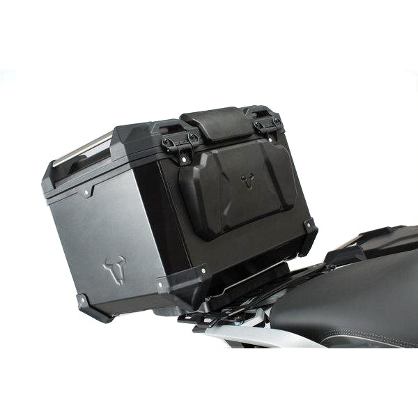 Sw Motech Trax Adventure Lower Backrest Fixed On Topcase Front 2Nd Upper Backrest On Topcase Edge