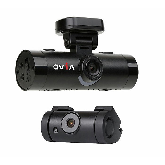 Qvia Dash Cam 2Ch 1080+1080 +Wifi +Gps +Adas +32Sd